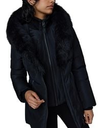 Mackage - Adali Hooded Shearling Down Jacket - Lyst