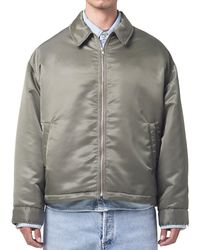 Agolde - Radcliffe Regular Fit Bomber Jacket - Lyst