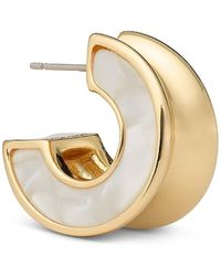 Kate Spade - Bold Shimmering Small Hoop Earrings, 0.82 - Lyst