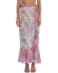 PATBO - Seaweed Beach Cover Up Maxi Skirt - Lyst