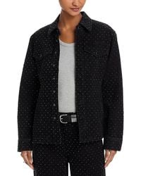 Steve Madden - Parc Studded Snap Front Jacket - Lyst