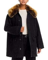 FRAME - The Shearling Overcoat - Lyst