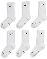 Nike - Everyday Elevated Crew Socks, Pack Of 6 - Lyst