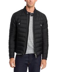 Moncler - Amiot Down Moto Jacket - Lyst