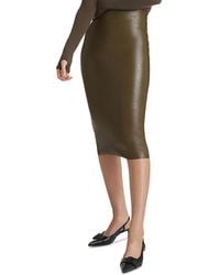 Commando - Faux Leather Midi Skirt - Lyst