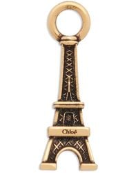 Chloé - Alphabet Eiffel Tower Bag Charm - Lyst