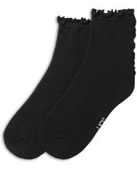 UGG - Karsyn Lettuce Edge Quarter Socks - Lyst