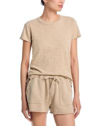 ATM - Anthony Thomas Melillo Schoolboy Crewneck Tee - Lyst