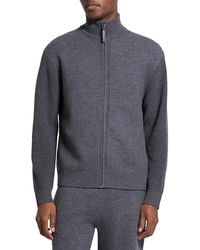 Theory - Long Sleeve Relaxed Fit Wool Turtle Neck Sweater - Lyst