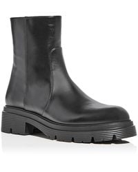 Stuart Weitzman - Husdon Lite Zip Booties - Lyst