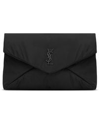 Saint Laurent - Cassandre Large Envelope Pouch - Lyst