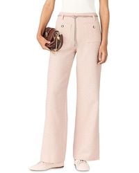 Maje - Pillona Sparkly Tweed Pants - Lyst