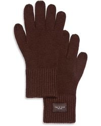 Rag & Bone - Blake Knit Gloves - Lyst