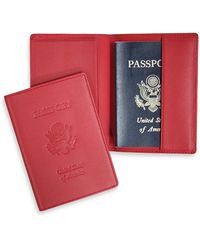 ROYCE New York - Leather Rfid-Blocking U. S. Passport Case - Lyst