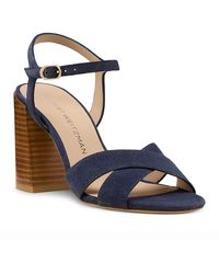 Stuart Weitzman - Alyssa 85 Block Heel Sandals - Lyst