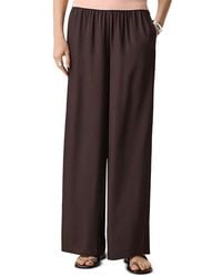 Theory - Slit Hem Pull On Pants - Lyst