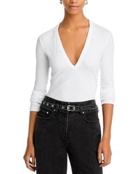Cotton Citizen - Verona U Neck Tee - Lyst