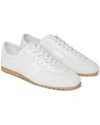Sandro - Soft Runner Split Leather Sneakers - Lyst