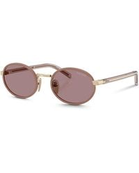 Prada - Pr B56S Oval Sunglasses, 52Mm - Lyst