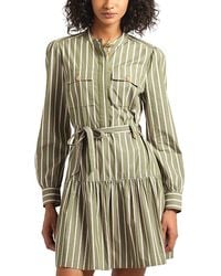 10 Crosby Derek Lam - Kayla Mini Shirt Dress - Lyst