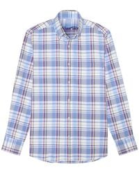 Robert Talbott - Harrison Button Down Plaid Oxford Shirt - Lyst