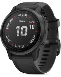 Garmin Fenix 6s Black Silicone Strap Smartwatch