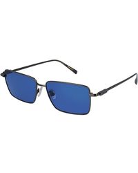 Ferragamo - Prisma Rectangular Metal Sunglasses, 57Mm - Lyst