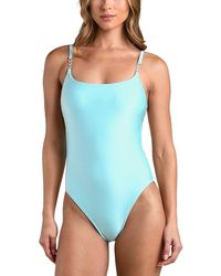 L'Agence - Remi Ring Solids One Piece Swimsuit - Lyst