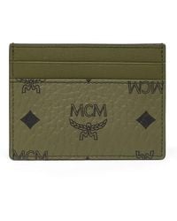 MCM - Aren Visetos Logo Card Case - Lyst