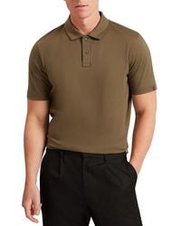 Ted Baker - Connall Short Sleeve Soft Touch Cotton Polo - Lyst