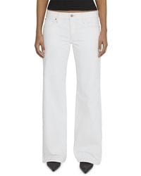 FRAME - X Amelia The Pixie Low Rise Wide Flare Leg Jeans - Lyst