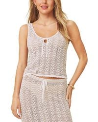 Splendid - Eleni Stripe Sweater Tank Top - Lyst