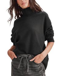 Splendid - Winslow Long Sleeve Mock Neck Sweater - Lyst