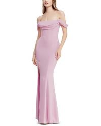 Dress the Population - Melania Off-The-Shoulder Gown - Lyst