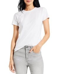 NIC+ZOE - Perfect Knit Crewneck Tee - Lyst
