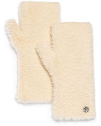 LOEVENICH - V Fraas Fuzzy Cozy Wrist Warmers - Lyst