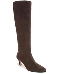 Veronica Beard - Aisla Suede Knee High Boots - Lyst