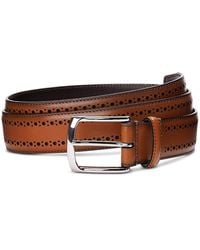 Allen Edmonds - Manistee Burnished Leather Belt - Lyst
