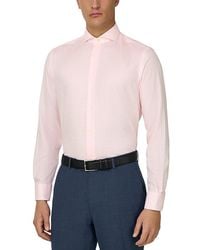 BOGGI - Slim Fit Dobby Naples Shirt - Lyst