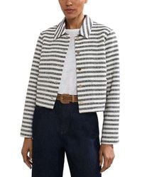 Phase Eight - Neave Striped Jacket - Lyst