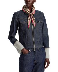 Echo - Spots On Spots Pleated Diamond Scarf - Lyst