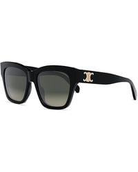 Celine - Triomphe Geometric Sunglasses, 55Mm - Lyst