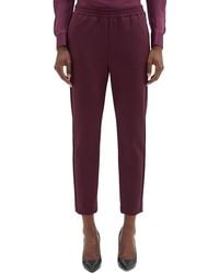 Theory - Tapered Polished Pants - Lyst