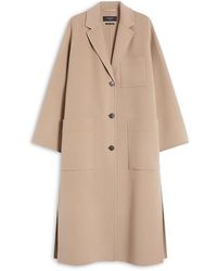 Weekend by Maxmara - Wool-Blend Single-Breasted Coat - Lyst