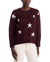 Vince Camuto - Star Pattern Crewneck Sweater - Lyst
