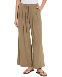 Lyssé - Plus Mae Pleated Drawstring Wide Leg Pants - Lyst
