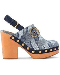 Kurt Geiger - Mayfair Clog Slingback Pumps - Lyst