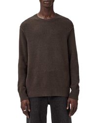 AllSaints - Statten Regular Fit Crewneck Sweater - Lyst