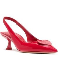 Kate Spade - Lover Slingback Kitten Heel Pumps - Lyst