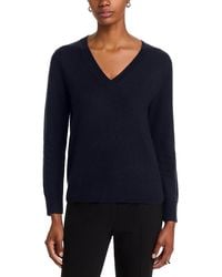 C by Bloomingdale's Cashmere - Cashmere V Neck Sweater - Lyst
